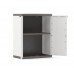 KIS JOLLY LOW Szafka ogrodowa 68x39x85cm biely/szary