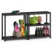 KIS PLUS 90/40/5 Regał 90x40x182cm, czarny