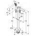 KLUDI BALANCE Wolnostojąca jednouchwytowa bateria wannowo-natryskowa DN 15 chrom 525900575