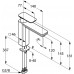 KLUDI E2 Jednouchwytowa bateria umywalkowa DN 15 chrom 120 mm 492970575