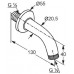 KLUDI A-QA rączka natrysku DN 15 chrom 6235305-00