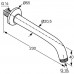 KLUDI FRESHLINE rączka do deszczownicy / głowicy DN 15 chrom 6235405-00