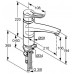 KLUDI MIX jednouchwytowa bateria kuchenna DN 15 mokka/chrom 399048262