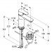 KLUDI OBJEKTA jednouchwytowa bateria umywalkowa XL DN 10, 322600575