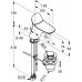 KLUDI Ambienta Jednouchwytowa bateria do małych umywalek DN 15 14cm 530290575