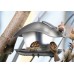 Prosperplast BIRDYFEED SQUARE Karmnik dla ptaków 24,8cm, kamienny szary IBFS