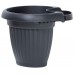 Prosperplast TERRA Donica wisząca na okapie, 28cm, 4l, antracyt DTRY28