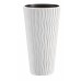 Prosperplast SANDY SLIM Doniczka 29,7cm, 22l, biela DPSP300