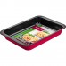 LAMART LT3075 BASE Brytfanna 42,5x29cm czarno-czerwona