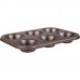 LAMART LT3081 MARBLE Forma do muffinek 28,5x17,5x3,2cm brązowa