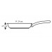 LAMART LT1054 Patelnia ceramiczna 24 cm Shiny srebrna 42001792