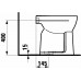 LAUFEN PRO LIBERTY Miska wc stojąca, odpływ pionowy, biała H8259570000001