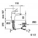 LAUFEN City Pro Bateria umywalkowa jednouchwytowa H3119510041101