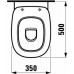 LAUFEN Mimo Miska stojąca, przyścienna wc 350 x 500 mm H8215510000001