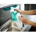 LEIFHEIT Dry&Clean Zestaw: Myjka do szyb z 43 cm rączką, mopem, głowicą ssącą 51016