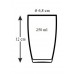 LUMINARC Monako Szklanka 6 sztuk, 250 ml H5123