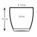 LUMINARC Monako Szklanka 6 sztuk, 250 ml H5124