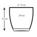 LUMINARC New York Szklanki 250 ml 6 sztuk H5065