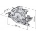 Makita Ręczna piła tarczowa 190mm, 1400W, kufr 5705RK