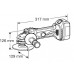 MAKITA DGA452RFJ szlifierka kątowa 115mm akumulatorowa 18V Li-Ion 3,0Ah w walizce MAKPAC