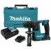 Makita HR140DWYE1 akumulatorowa młotowiertarka SDS-Plus Li-ion (2x1,5Ah/12V)