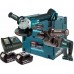 Makita DLX2153TJ1 Zestaw Combo DGA504+DHR241 (18V/2x5,0Ah) 2x Makpac 3