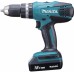 Makita HP457DWE10 Aku wiertarko-wkrętarka udarowa Li-ion 18V/1,5Ah G, akcesoriów