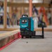 Makita SK700D Akum. laser Li-ion CXT 10,8/12V, bez aku