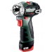 Metabo 601749500 Powermaxx BS BL Q Wiertarko-wkrętarka akumulatorowa 12V 2X2 Ah, Walizka