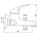 FERRO METALIA bateria wannowa ścienna 100mm chrom 55024,0
