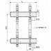 Ferro rozdzielacz 1” 3-drogowy RPP03