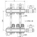 Ferro rozdzielacz 1” 2-drogowy RZP02