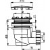 Ferro zestaw odpływowy 60 mm do brodzika DN40 470,P
