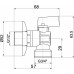 FERRO Zawór kątowy do pralki 1/2" x 3/4" CF3027