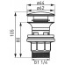 FERRO Zawór spustowy G5/4 chrom S287PP-B