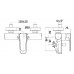 PAFFONI SLY bateria wannowa, chrom SY023CR
