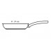 BERGNER Patelnia ceramiczna 24 cm COLORANT czarna BG-6626cern