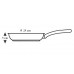 BERGNER Patelnia z powierzchnią nieprzywierającą 24 cm SPARK niebieska BG-6735