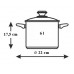 BERGNER Szybkowar 6 l SKAL stal nierdzewna 18/10 BG-4618