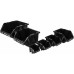 Prosperplast BINEER SHORT Pojemnik magazynowy, 92x77x60mm, czarny KBIS10-S411