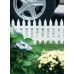 Prosperplast GARDEN CLASSIC płot ogrodowy 322x35cm biały IPLSU