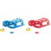 Prosperplast SEA LION Sanki plastikowe 80x25x40cm, czerwone