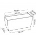 PROSPERPLAST COUBI box 7l, zielony DUP400