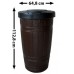 PRZECENA!!!Prosperplast WOODCAN pojemnik na wodę deszczową 265l, brązowy IDWO265
