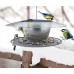 Prosperplast BIRDYFEED ROUND Karmnik dla Ptaków 29,4cm, antracyt IBFR
