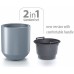 Prosperplast HEOS Doniczka 39cm, biały DPHEW400