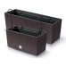 Prosperplast RATO CASE W Doniczka wisząca z hakami 39,5x18,5x19,5cm, mocca DRC400W