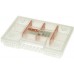 Prosperplast NORT Organizer z tworzywa sztucznego, 195 x 155 x 35 mm NORT08