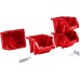 Prosperplast BINEER SHORT Pojemnik magazynowy, 92x77x60mm, czerwony KBIS10-3020