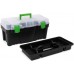 Prosperplast GREENBOX Plastikowa walizka na narzędzia czarna, 597 x 285 x 320 mm N25G